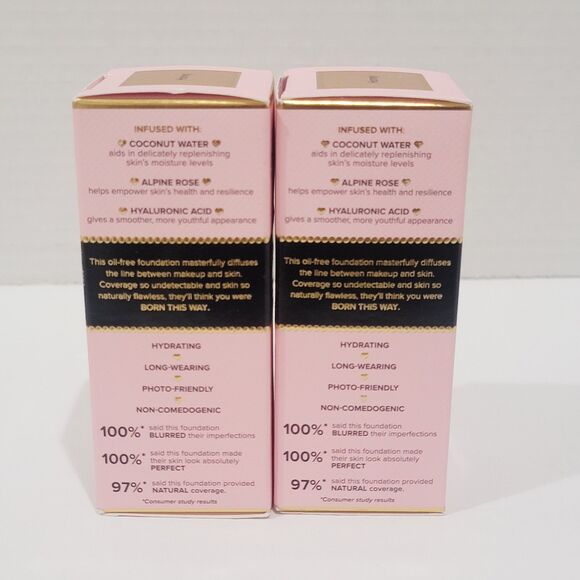 Too Faced Born This Way Undetectable Medium to Full Foundation 1.0 Fl Oz HONEY - Picture 10 of 13
